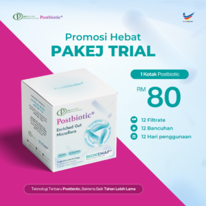 Pakej Trial (1x Kotak Postbiotic)